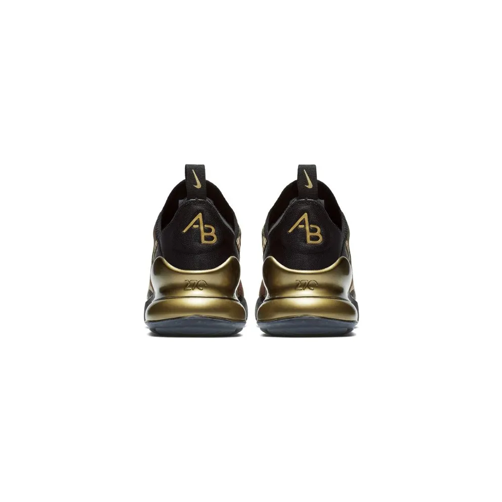 Nike Air Max 270 Doernbecher 2018 (GS) Black/Metallic Gold-Medium Olive-Fauna Brown-Desert (BV7249-001)