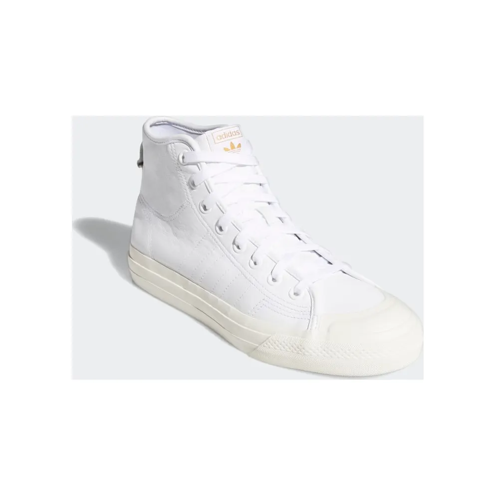 adidas Nizza Hi RF Cloud White / Chalk White / Gold Metallic (FY7787)