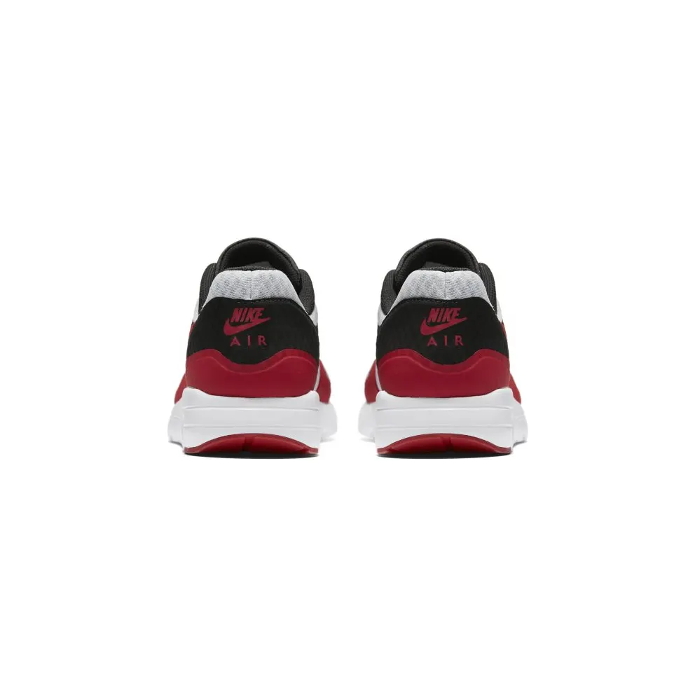 Nike Air Max 1 Ultra Pure Platinum Black Gym Red Pure Platinum/Black-White-Gym Red (819476-005)