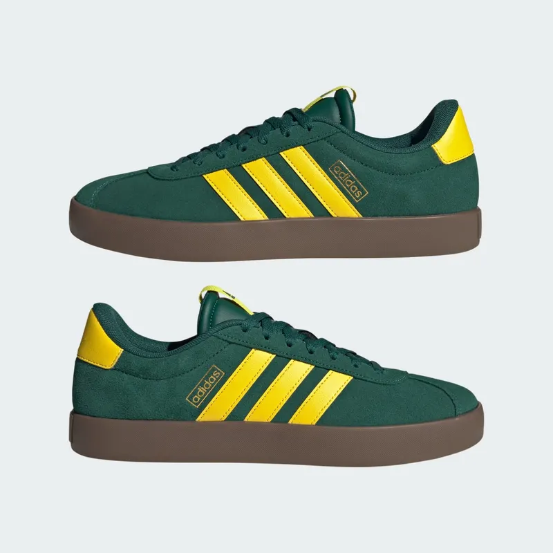 Adidas VL Court 3.0 Collegiate Green / Yellow / Gold Metallic (JP7535)