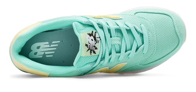 New Balance 574 Miami Palms (W) Ozone Blue Glow/Silver Mink (WL574MIC)