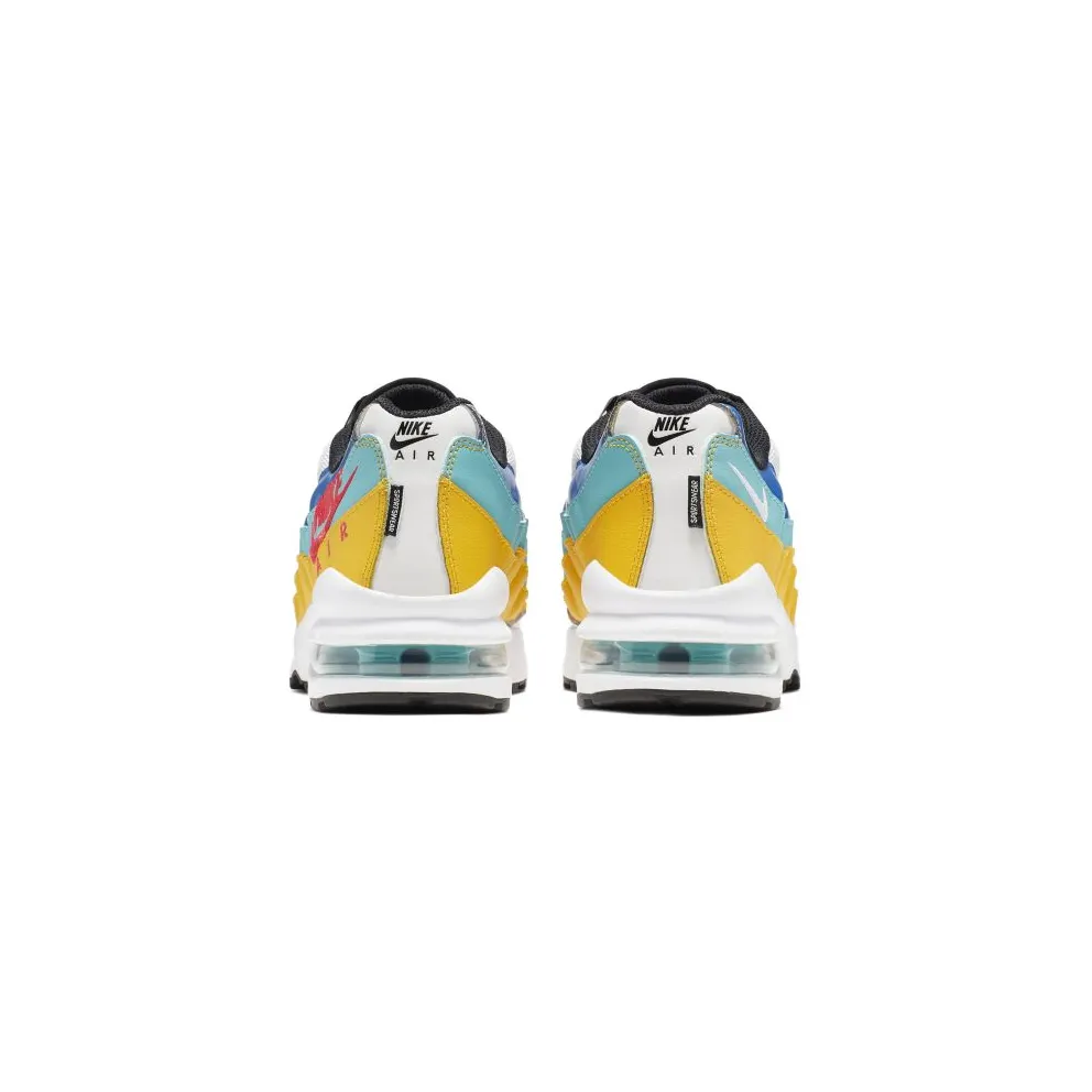 Nike Air Max 95 White University Gold (GS) White/University Gold/Teal Nebula (CJ6955-100)