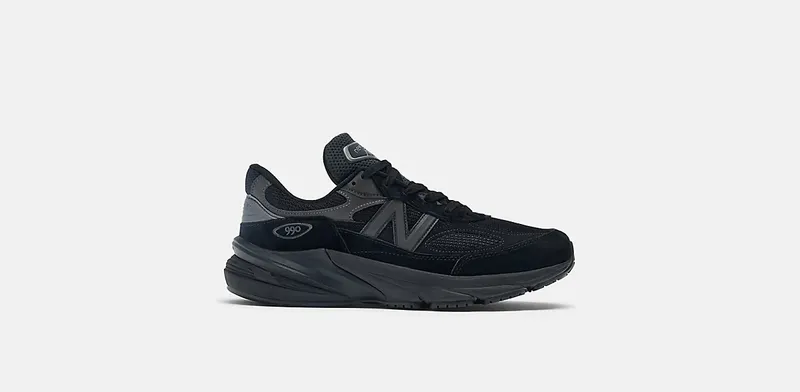 New Balance 990 v6 “Triple Black” (U990BB6)