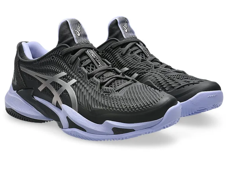 ASICS COURT FF 3 CLAY NIGHT ENERGY “Graphite Grey / Pure Silver” (1041A570-020)