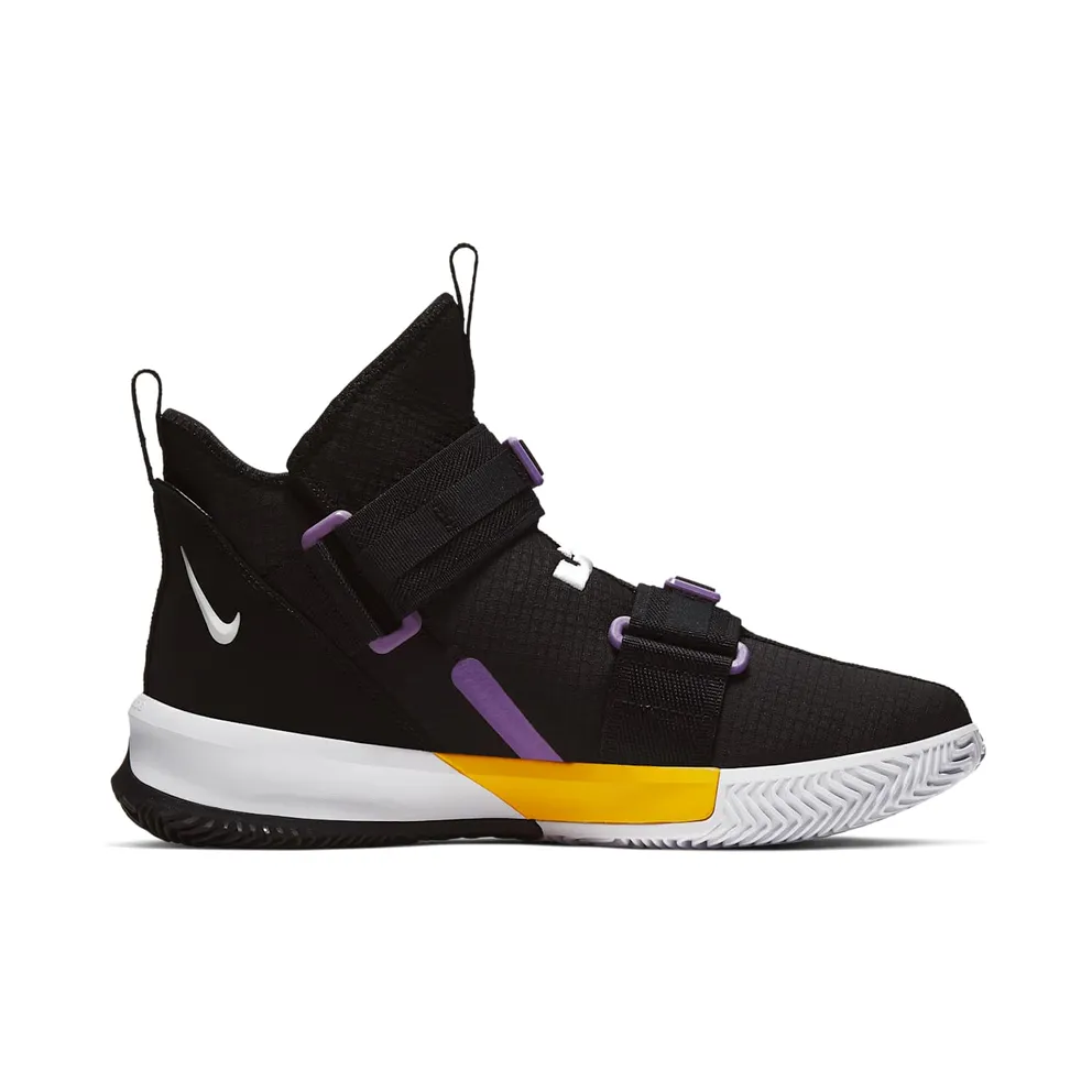 LeBron Soldier 13 Black/White-University Gold (AR4225-004)