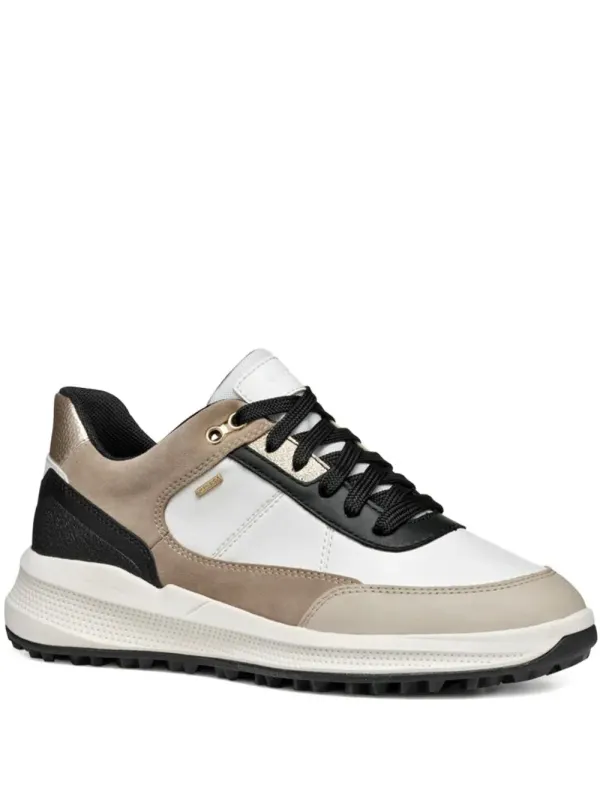 Geox with leren vlakken – White (D36VRA05422)