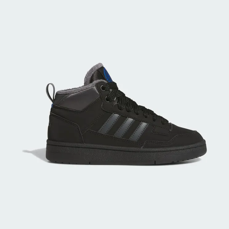 adidas Rapid Court Mid Winterized “Core Black / Grey Six / Bright Royal” (JR2804)