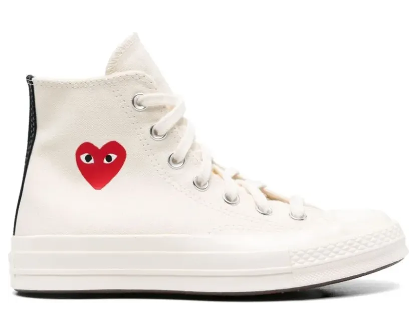 Comme Des Garçons Play Chuck 70 sneakers – Beige (AZK129D)