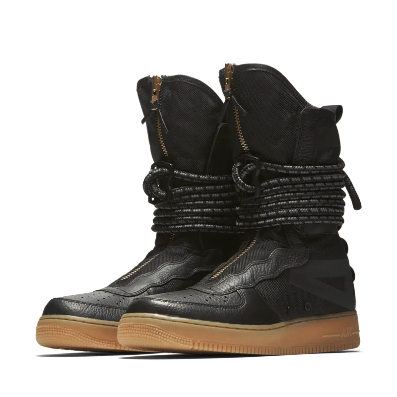 Nike SF Air Force 1 High Black Gum Black/Black-Gum Medium Brown (AA1128-001)