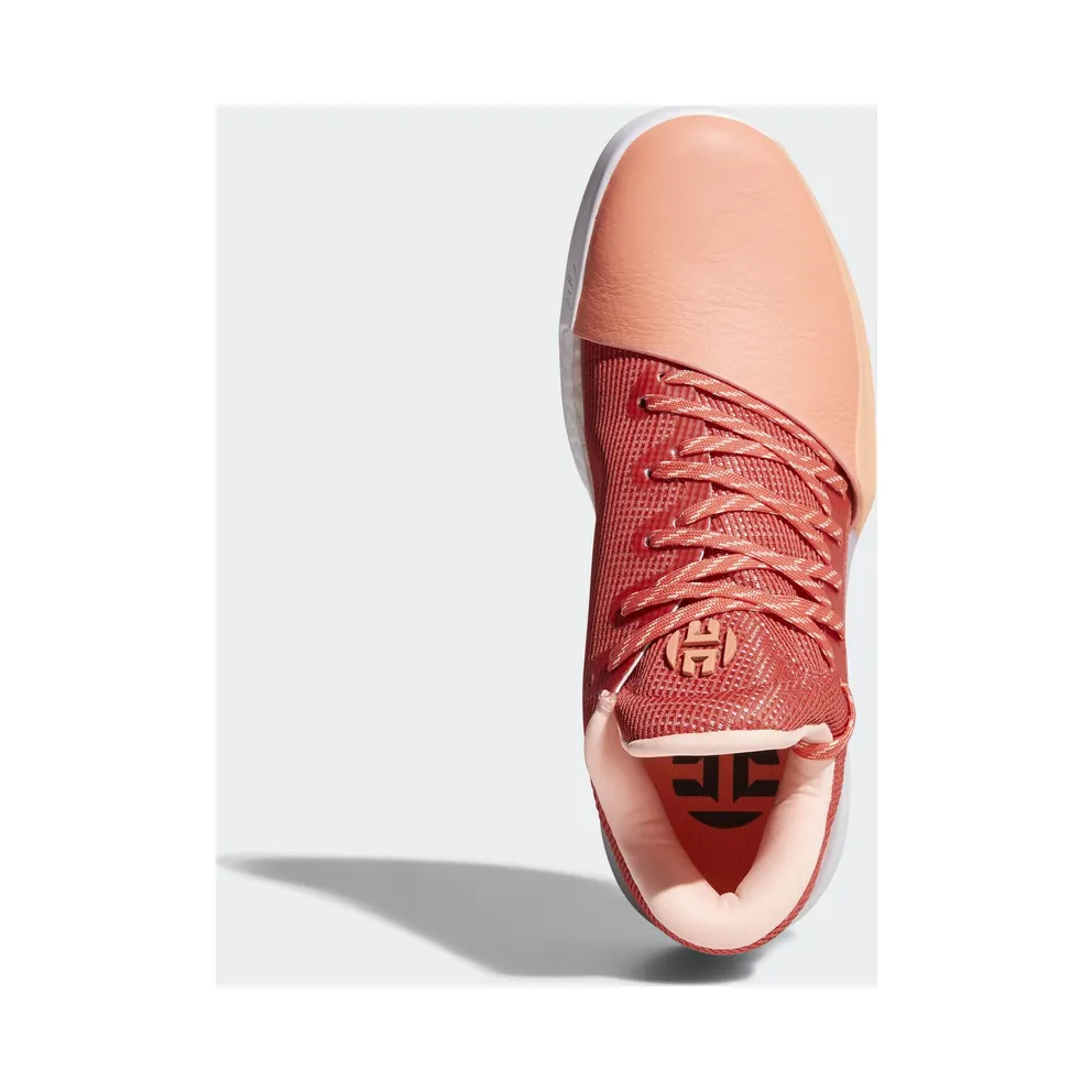adidas Harden Vol. 1 Chalk Coral Chalk Core/Trace Scarlet/Grey One (AH2119)