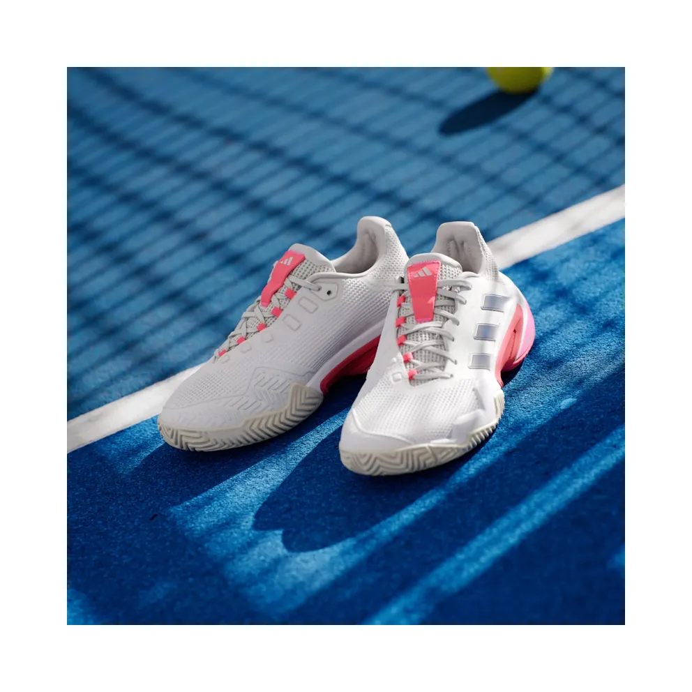 Adidas Barricade 13 Tennis Cloud White / Champagne Met. / Lucid Red (IH2967)