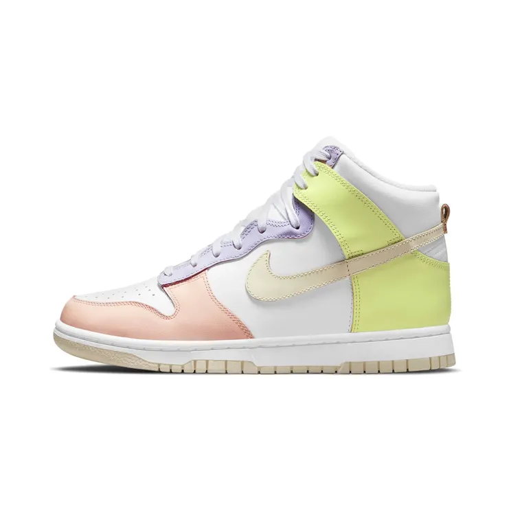Nike Dunk High Lemon Twist – “White / Light Lemon Twist / Pure Violet / Cashmere” (DD1869-108)