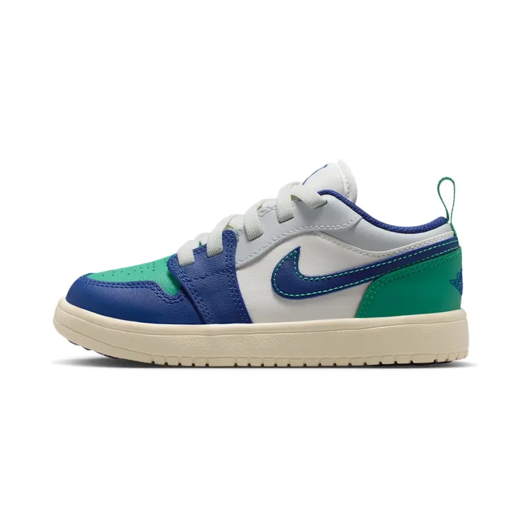 Jordan 1 Low ALT Rare Air “Sail / Stadium Green / Neutral Grey / Deep Royal Blue” (DR9748-147)