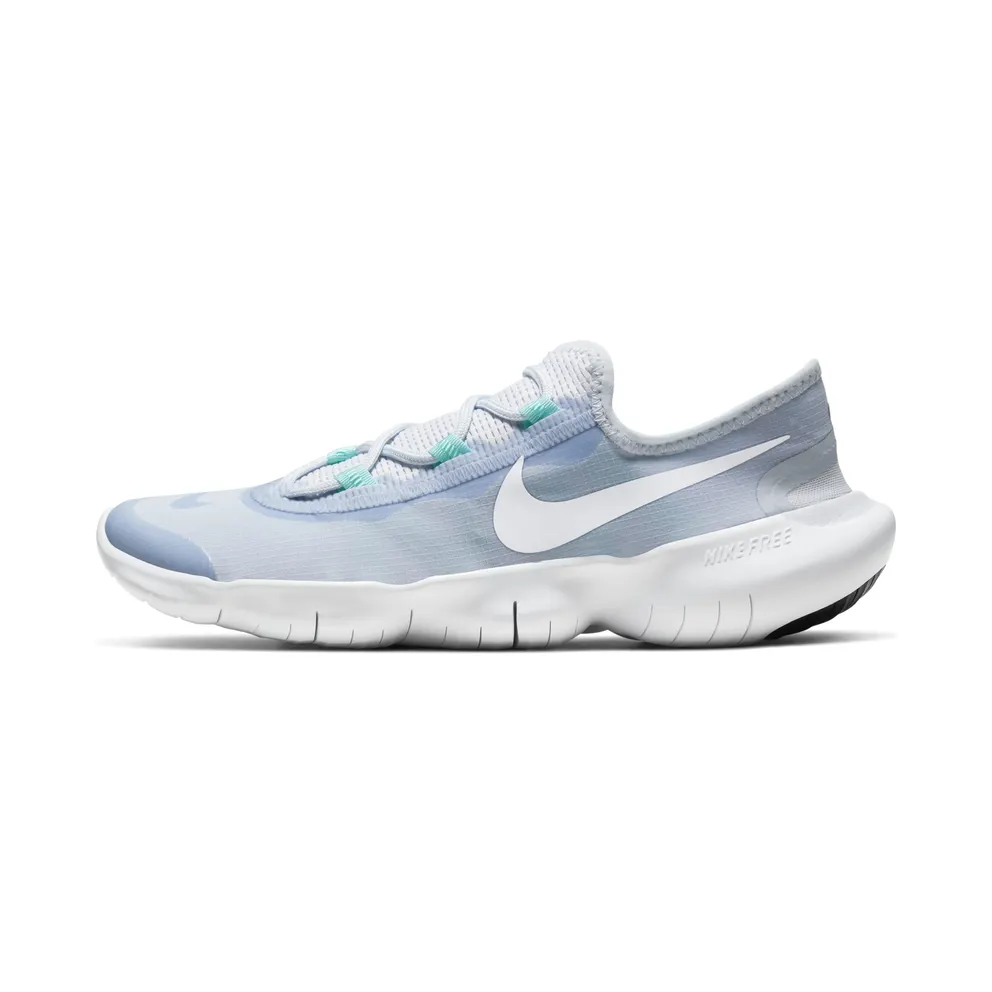 Nike Free RN 5.0 2020 “Hydrogen Blue / Football Grey / Black” (CJ0270-401)