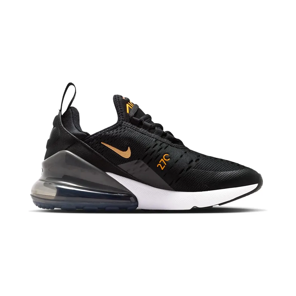 Nike Air Max 270 Black/Laser Orange/Iron Grey/Metallic Copper (943345-045)