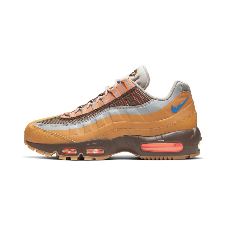 Nike Air Max 95 Winter Utility “Ridgerock / Moon Particle / Total Orange / Racer Blue” (BQ5616-200)