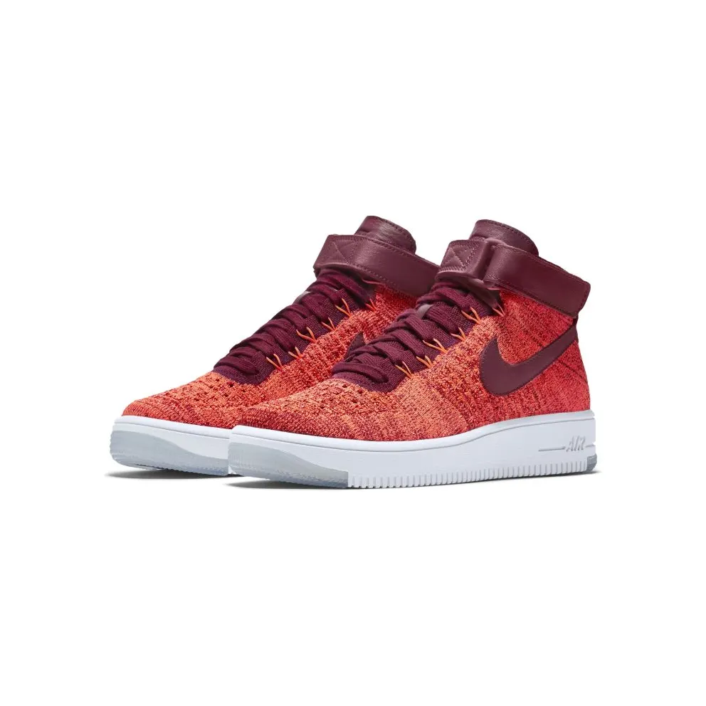 Nike Air Force 1 Flyknit Total Crimson Team Red (W) Total Crimson/Team Red (818018-800)
