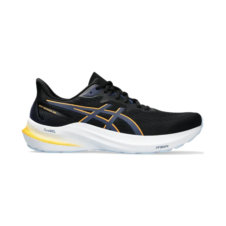 Asics Gt-2000 12 Black/Fellow Yellow (1011B691.005)