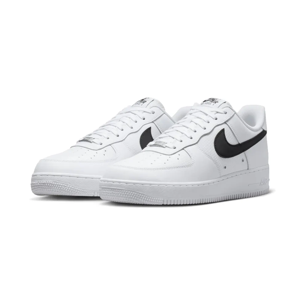 Nike Air Force 1 White/White/Black (IR0952-100)