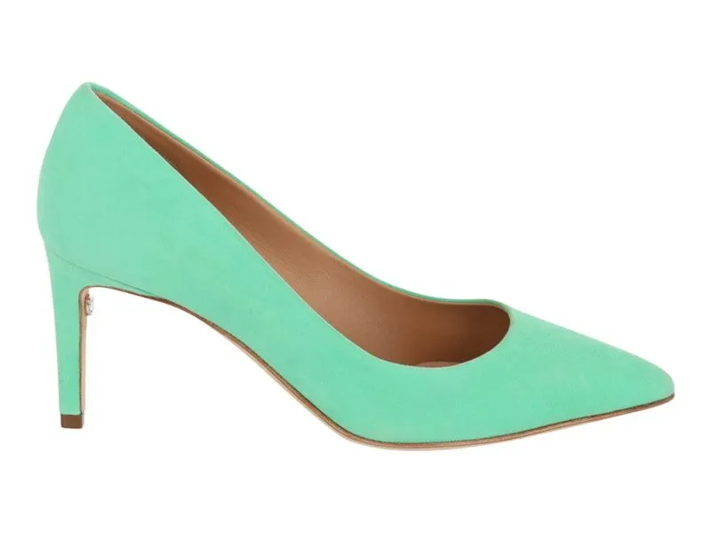 Ferragamo Ilary Pointed-Toe Pumps Green (01D160-751828-1C)