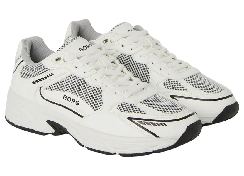 Björn Borg sneaker Wit/Zwart (BJ175065AW-WHBK)