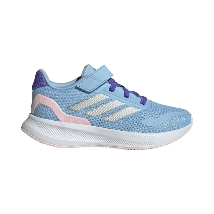 adidas Runfalcon 5 Glow Blue Silver Metallic Clear Pink (IE8581)