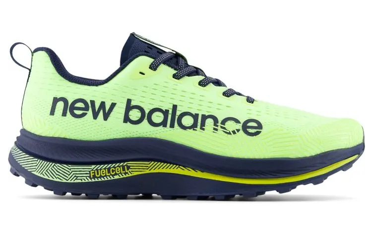 New Balance FuelCell SuperComp Trail Bleached Lime Glow Navy (MTTRXCC)