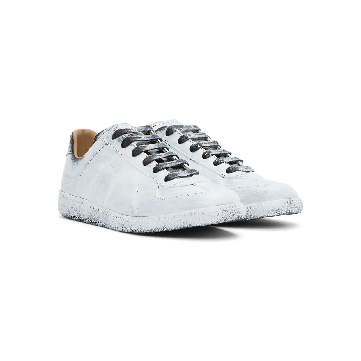 Maison Margiela Off-White Painted Replica Sneakers (S37WS0566 P4128) (4)
