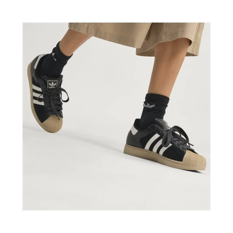 Adidas SUPERSTAR II Core Black / Core White / Khaki Three (KJ9948)