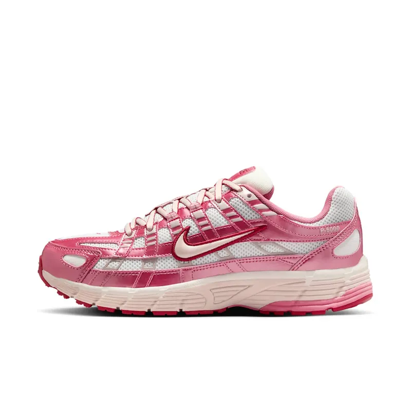Nike P-6000 “White Silt Red Peony” (IO3496-100)