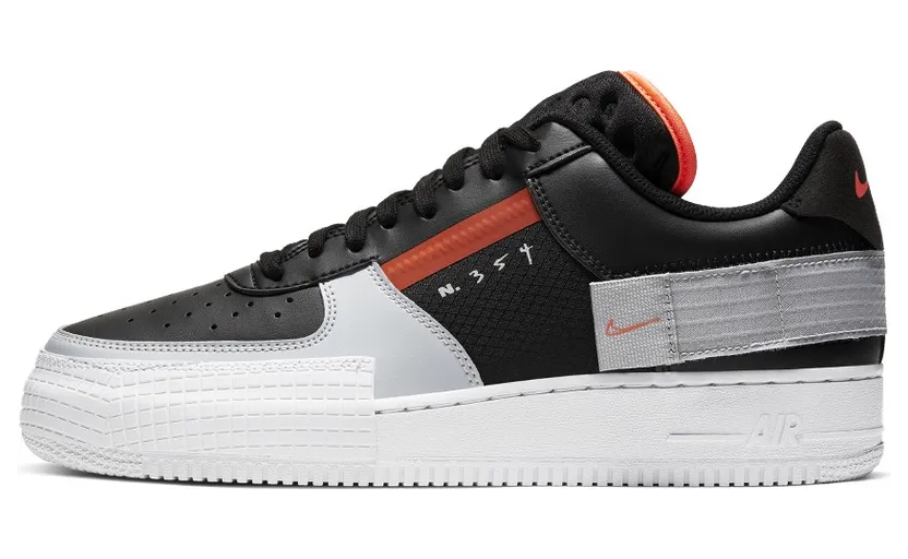 Nike AF1 Type Black Hyper Crimson (CQ2344-001)