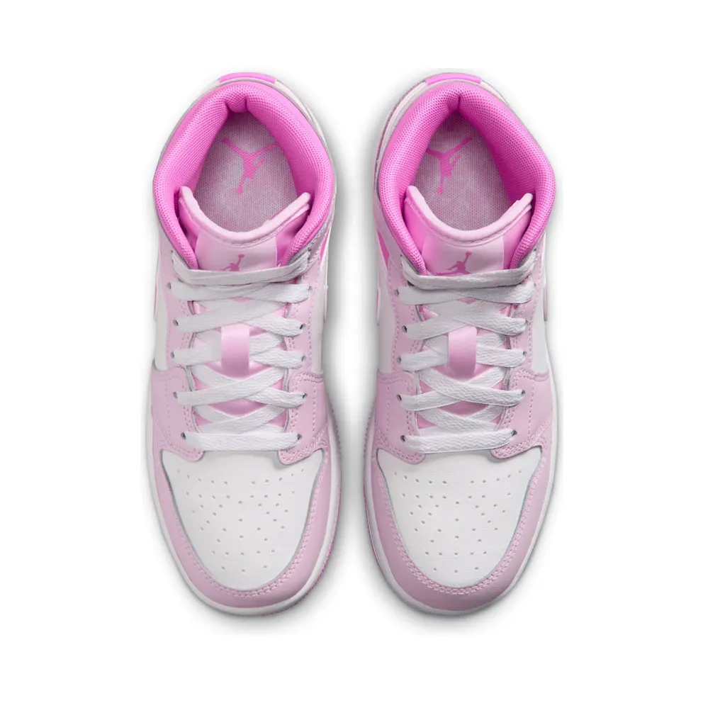 Nike Air Jordan 1 Mid “Pink Foam / China Rose / White” (DQ8423-601)