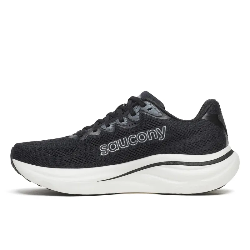 SAUCONY Ride 19 “Black / Silver” (S21055-100)