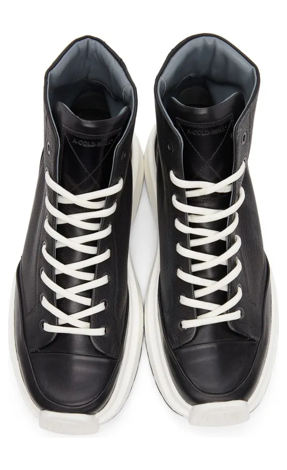 A-COLD-WALL* Leather High-Top BLACK (ACWUF031) (5)