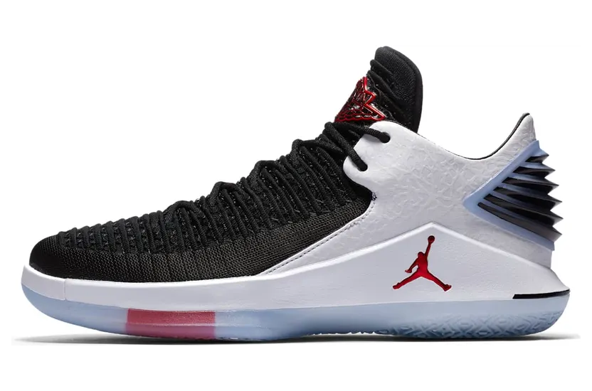 Air Jordan 32 XXXII AJ Low Dunk Contest Black University Red White (AA1256-002)