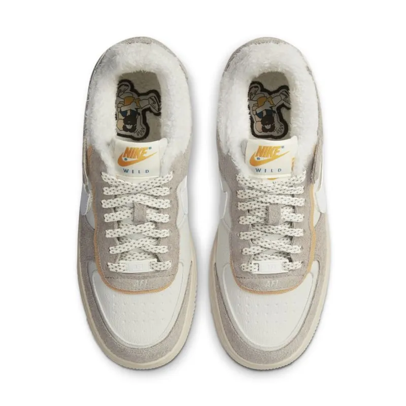 Nike Air Force 1 Shadow Wild (W) Enigma Stone/White-Oatmeal-Light Bone (DC5270-016)