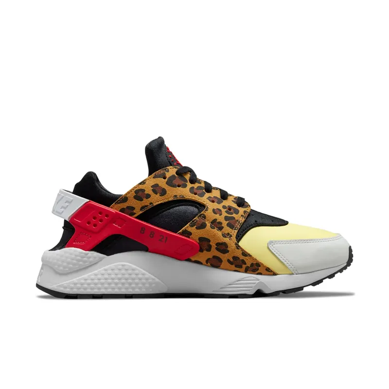 Nike Air Huarache SNKRS Day (2021) – “White / Leopard / Black / Maroon” (DM9092-700)