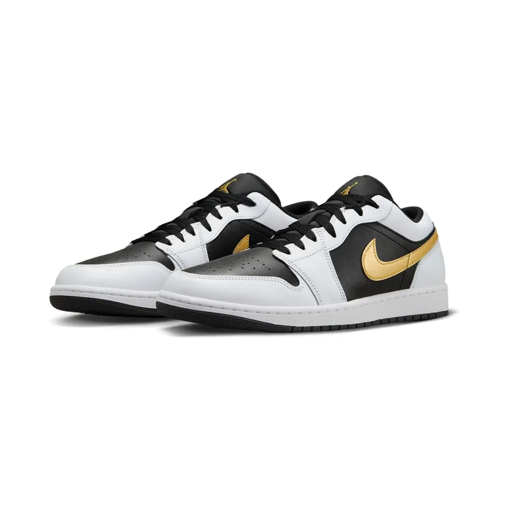 Air Jordan 1 Low “Gold Swoosh” (553558-172)