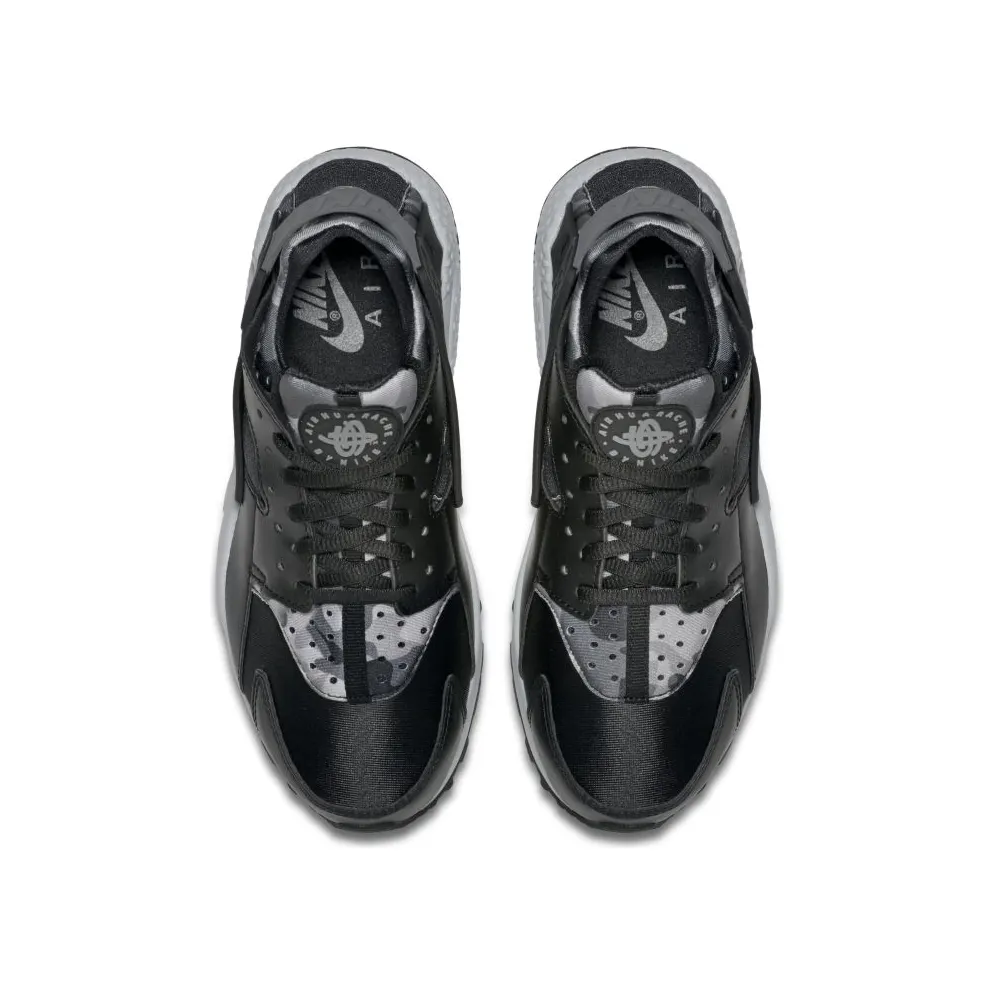Nike Air Huarache Run Print Camo Black (W) Black/Cool Grey (725076-003)