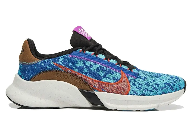 Nike SuperRep Go 3 Next Nature Flyknit Game Royal Picante Red (DH3394-401)