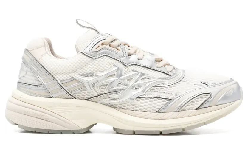 Amiri M-Tech metallic leather “White” (AW426SN00900CV)