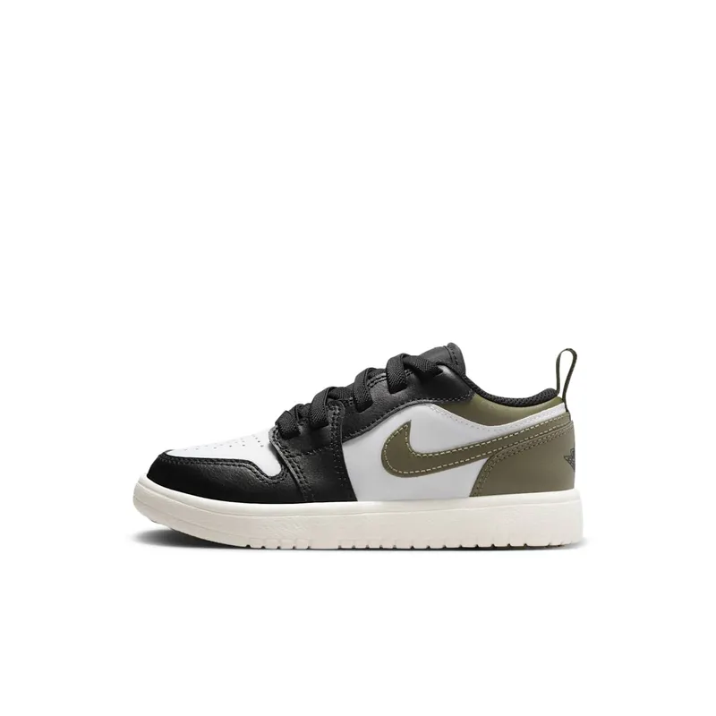 Jordan 1 Low ALT Black Medium Olive Sail White (DR9748-092)