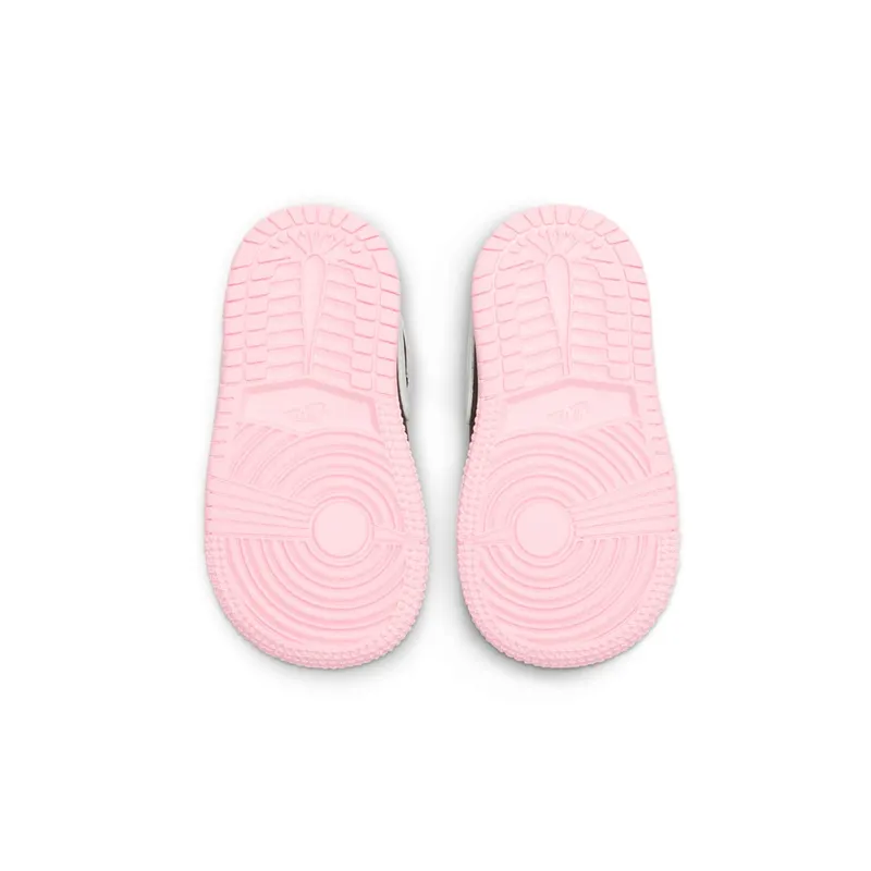 Jordan 1 Mid White Black Light Arctic Pink (TD) (644507-061)