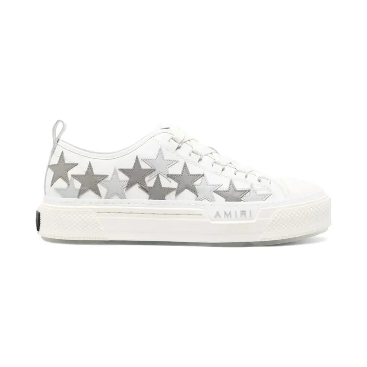 AMIRI Stars Court Low White Grey (AMFOSR1013-139)