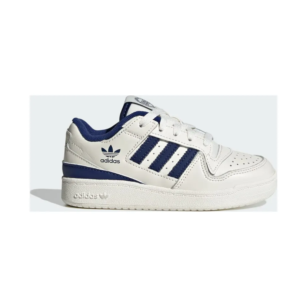 adidas Forum Low CL Shoes Kids Cloud White / Victory Blue / Victory Blue (ID8718)