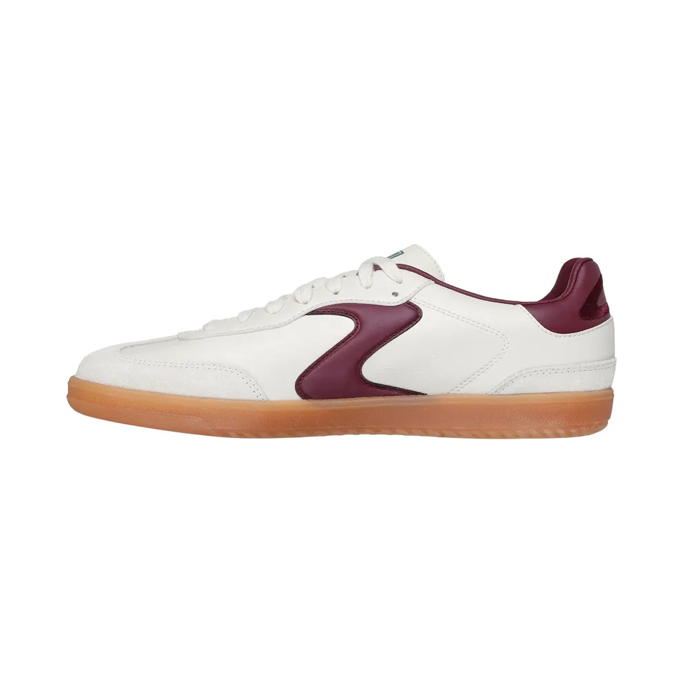 Skechers Hotshot – Pyke Sneaker Natuurlijk/Bourgondië