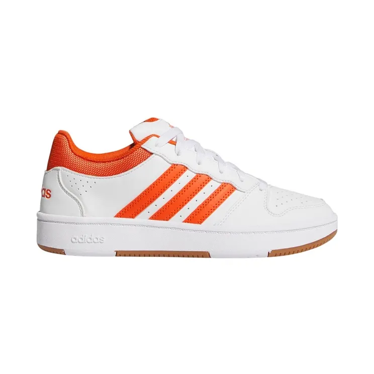 adidas Hoops Classic White Collegiate Orange Amber Gum (KI1036)