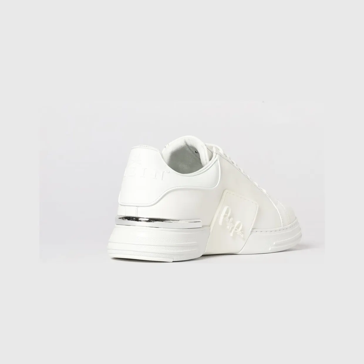 Philipp plein Phantom Kick$ Leather Sneakers White (SAFSUSC0904PLE005N01) (2)