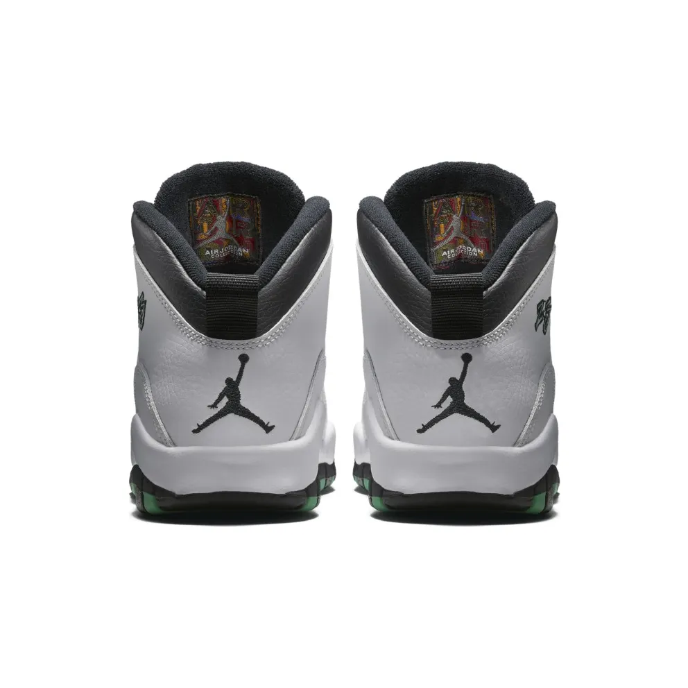 Jordan 10 Retro Green (GS) White/Green-Black-Infrared 23 (705180-118)