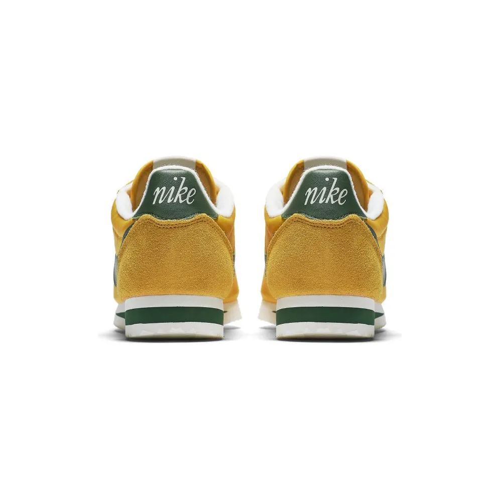 Nike Classic Cortez Nylon Oregon Yellow Ochre/Gorge Green-Sail (876873-700)